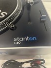Stanton T 60 Direct Drive Dj Turntable With Straight Tone Arm Fully Tested