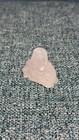 Clear Quartz Crystal Laughing Buddha Figurine - 1 5    Tall - Carved Gemstone