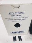 Bose - Double Cube Speaker  Doubleshot Acoustimass Lifestyle Black - Lot Of 2
