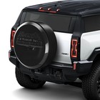 2025-2026 Gmc Hummer Ev Suv - Hard Spare Tire Cover - Gm Oem New 85774294 Black