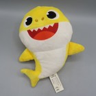 Baby Shark Yellow    Pink Singing Plush Toy 3  Square Block   No Sound Large Dad