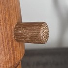 1 Tapered Teak Wood Plug Cork Peg For Dansk Pepper Mill Grinder Salt Shaker 
