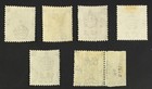 Hong Kong Kgvi Sc 154-5  157b  158  160a  161b  Sg 141-2  144-5  150  152 Mnh Lh