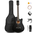 Ktaxon Acoustic Guitar With Guitar Case  Strap  Tuner And Pick For Beginners