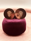Vintage Medical Caduceus Cufflinks Tie Clip Set Gold Tone Doctor Gift