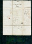 Gb 11 Apr 1842 Newburgh To Methven Stampless Fl Boxed Perth   Too Late Postmarks