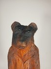 30  Black Bear Chain Saw Carved Sculpture Signed Bearclaw Jack Eppinga 1994