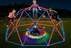 Climbing Dome Swing Set 10ft Jungle Gym Monkey Bars 800lbs For Kids Outdoor Play