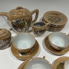 Orange Luster Occupied Japan Child s Tea Set - 23 Pieces