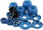 Thunder Trucks Skateboard Bushing Rebuild Kit 95a Medium Blue  for 2 Trucks 