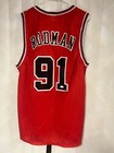 Dennis Rodman Signed Chicago Bulls Jersey - Nba Rebounding Legend Auto - Jsa Coa