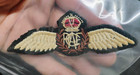 Ww2 Rcaf   Raf Royal Canadian Air Force Pilot Wings Badge Embroidered Patch