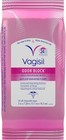 Odor Block Daily Freshening Feminine Wipes  20 Count