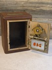 Vintage Usps Post Office Box 248 Wood Bank Safe Federal Equipment Co Door Works