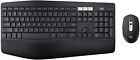 Logitech Mk825 Wireless Keyboard And Mouse Combo  Full-size Keyboard - Black
