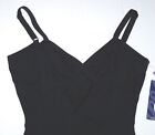 Capezio X-front Leotard Bodysuit Cross Front Camisole Adjust New Women L Or Xl
