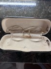 Antique Gold Filled Glasses And Case    