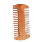 Men s Beard And Mustache Care Kit - Oval Brush  Comb  Grooming Tools For Soft   