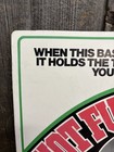 Vintage Boston Red Sox Fenway Stadium Used Ice Cream Mini Helmet Sign Original