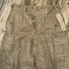 Vintage 60s K  Begemann East German Army Wool Pants Distressed Nos 32 X 28