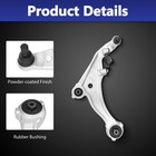 8pc Front Lca Balljoint Swaybarlink Tierodend Nissan Maxima 09-14k622059