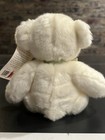 First   Main Adorables Bear 6  White Teddy Stuffed Animal Toy Neck Ribbon Nwt