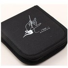 Mini Travel Sewing Kit Case Set Pocket Style Home Needle Thread Scissors Black