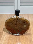Vintage Peppers And Olives Infused Vinegar Decorative Glass Bottle