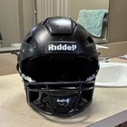 Riddell Axiom Large Black Football Helmet - Pre Owned Obo