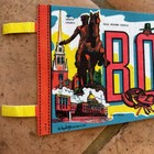Vintage 70s Boston Mass Souvenir Pennant Felt Banner Imprint Art Landmarks 1974
