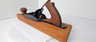 Vintage   Old  15   long  Stanley Rule   Level Co  Wood Plane    Wood Base  27 1 2