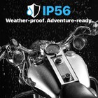 300w Waterproof Bluetooth Motorcycle Stereo Speakers Amplifer System Kit Harley