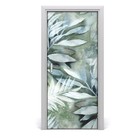 3d Home Art Door Wall Self Adhesive Removable Sticker Flowers Plants Leaves