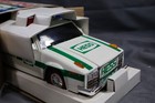 Hess 1993 Patrol Car Toy Vehicle W  Lights   Siren  White green New In Box