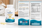 Nordic Naturals Ultimate Omega 2x 180 Soft Gels High Strength Fish Oil Lemon