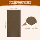 Laserable Leather Sheets 24  X 12  X 0 04  Engraving Leather Sheets  Silver