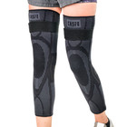Full Leg Compression Sleeve Knee Support Brace Meniscus Tear Arthritis Pain Gym