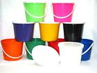 5 Buckets   Lids Plastic Buckets Pails - 80 Oz  Bucket - Choice Of Colors