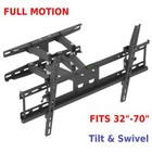 Articulating Full Motion Tv Wall Mount Swivel Bracket 32 36 42 46 50 55 60 65 70