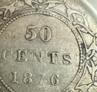 1876-h Canada Newfoundland 50c Pcgs Xf 40 Trends At  900 Canadian  650usd