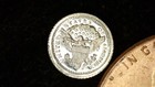 Miniature Coin 1800 Half Dime Draped Bust Heraldic Eagle Proof Sterling Silver