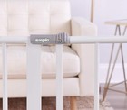 Regalo Easy Open 47-inch Super Wide Walk Thru Baby Gate Bonus Kit - White
