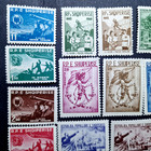 Albania 1950 - 60 s Mnh 47 Stamps 14 Full Sets - Sc  104 30