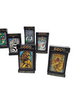 Zippo Lighters Barrett Smythe 9 Pieces New Unfired Lion Panther Knight Dragon