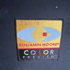 Benjamin Moore Color Preview Paint Carrying Case Vintage With Swatches 1-7