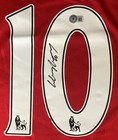 Wayne Rooney Signed Manchester United Red Nike Large Soccer Jersey Bas