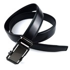 Genuine Leather Mens Ratchet Belt Belts For Men Adjustable Automatic Buckle S07