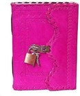 Handmade Leather Bound Journal Large Writing Notebook Vintage Diary For Women   