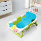 Pandaear Baby Bath Sponge Infant Soft Sponge Mat  Baby Bath Mat Newborn Odor Fre