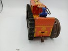 1940   s Marx Super Power Caterpillar Tin Wind Up Litho Climbing Tractor Works